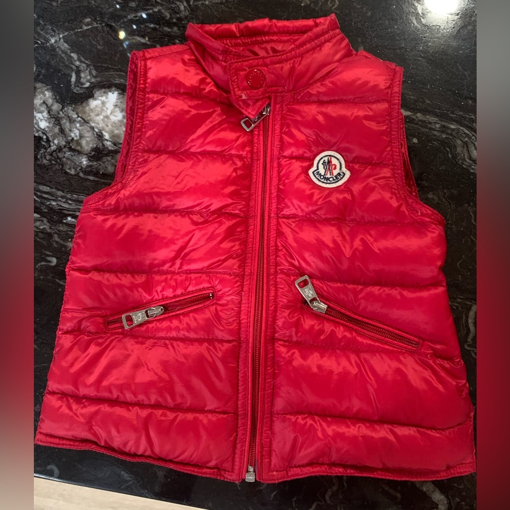 Moncler Quilted Down Puffer Vest